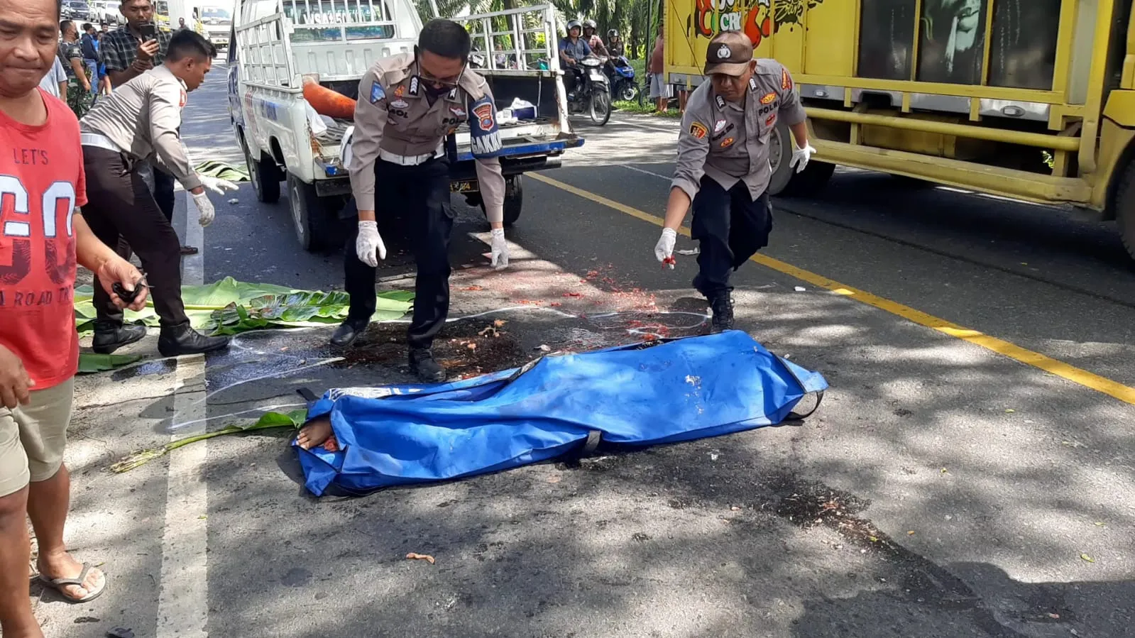 Sp.Motor Kontra Tronton Di Kec. Lima Puluh, 1 Tewas