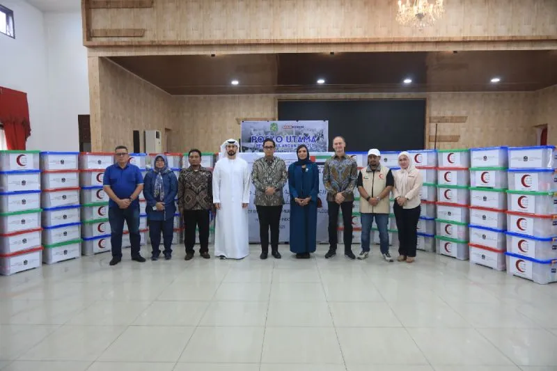 Pemko Medan Terima Bantuan Dari Uni Emirat Arab