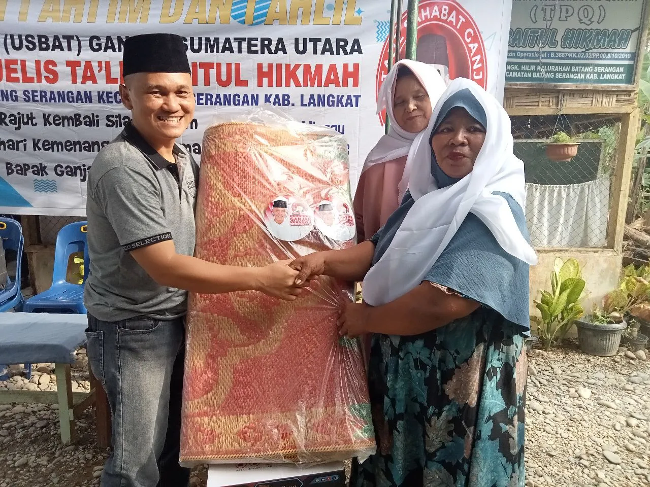 Ustaz Sahabat Ganjar Adakan Pelatihan Tahtim dan Tahlil Bareng Majelis Taklim Baitul Hikmah