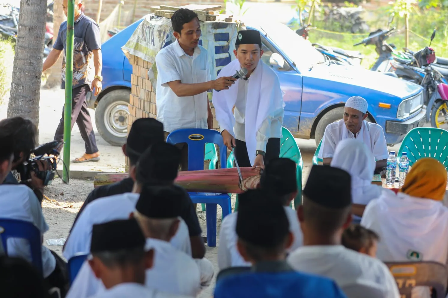 Tuan Guru Sahabat Ganjar Gelar Pelatihan Penyembelihan Hewan Kurban di Serdang Bedagai