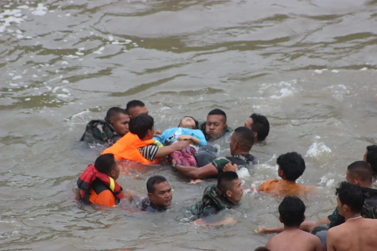 3 Siswi SD Tenggelam Di Aek Godang, 1 Selamat