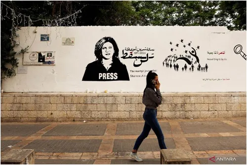 Kota Ramallah Umumkan Nama Jalan Shireen Abu Akleh