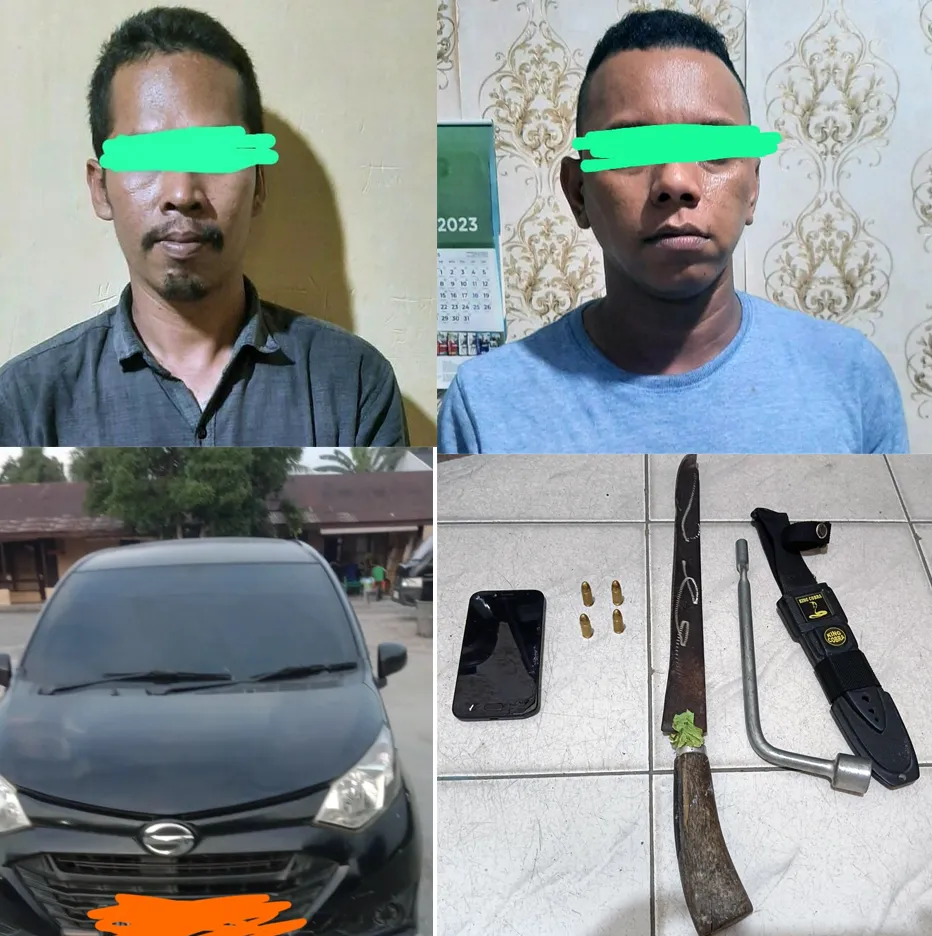 Tim Buser Polres Sergai Tangkap Pelaku Penganiayaan  di Deli Serdang
