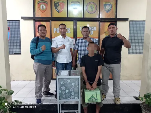 BKM Al-Mukarram Apresiasi Polsek Lab. Ruku Tangkap Pencuri Kotak Infaq