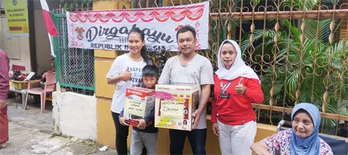 Warga Lingk. VII Kelurahan Sei Kera Hulu Meriahkan HUT RI Ke-77