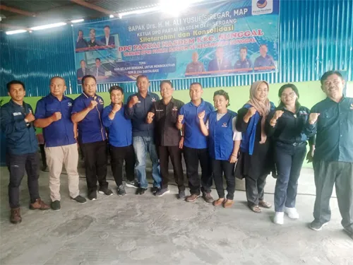 Nasdem Kecamatan Sunggal Gelar Rapat Konsolidasi