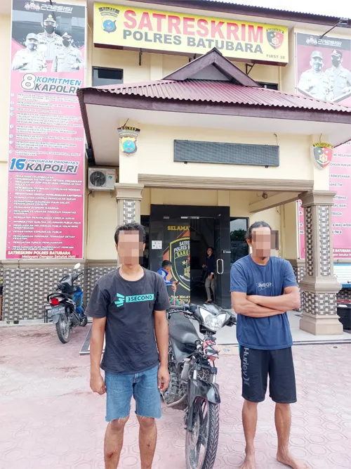 Polres Batubara Tangkap Pelaku Curamor Dan Penadah