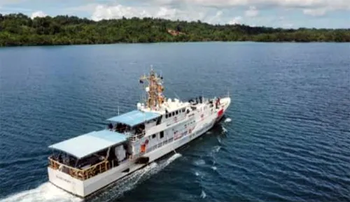 Kapal Penjaga Pantai AS Di Tolak Masuk Solomon Isi BBM