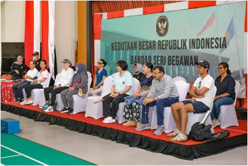 Peringati Hari ASEAN, KBRI Brunei Gelar Turnamen Badminton Persahabatan