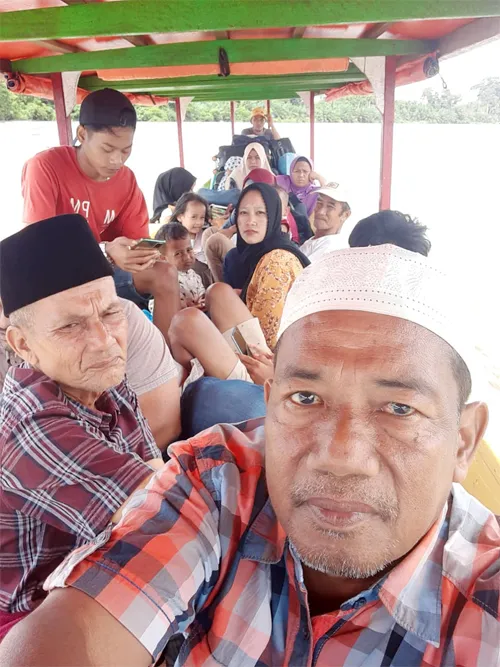 4 Desa Siulangaling Tak Ada Jalan Darat, Melalui Sungai