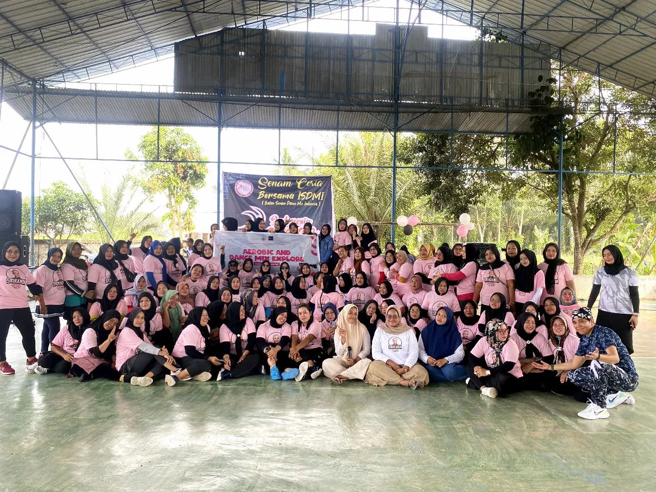 Srikandi Ganjar Ajak Perempuan Milenial Jaga Kebugaran Tubuh dengan Aerobik