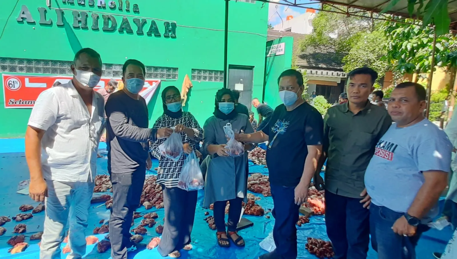 Ladon Club Indonesia Sembelih 11 Ekor Hewan Kurban