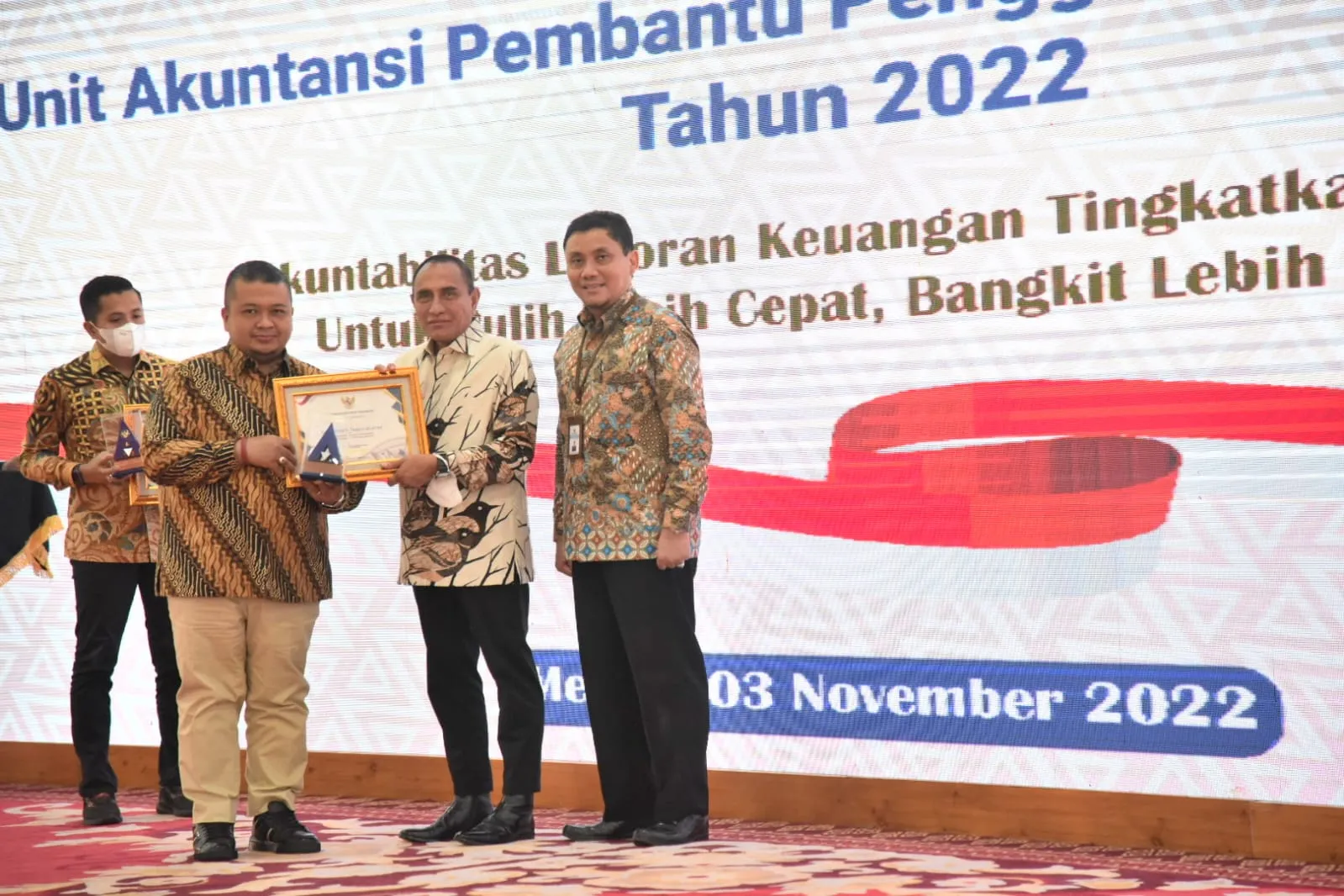 Pemkab Tapsel Raih Anugerah Dana Rakca