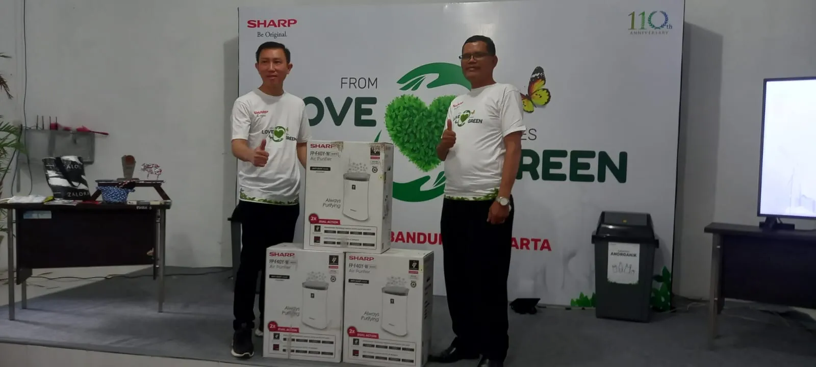 Sharp Workshop Daur Ulang Sampah Plastik