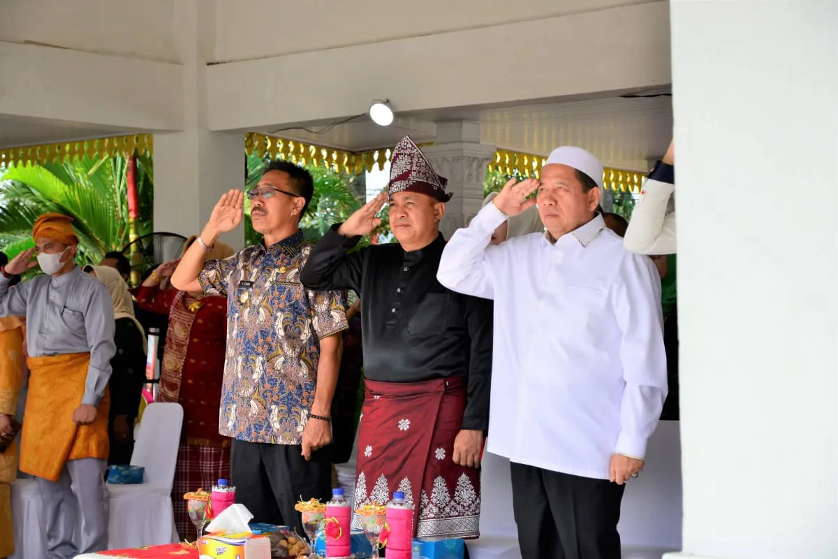 Bupati Batu Bara Hadiri Upacara Peringatan HGN Ke-77 Tingkat Provsu