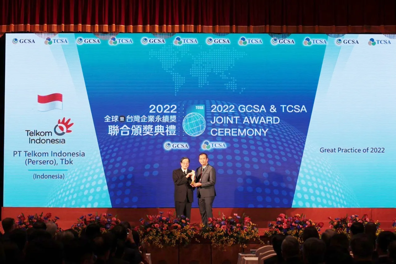 Telkom Raih Gelar Global Best Practice - Sustainability GCSA 2022