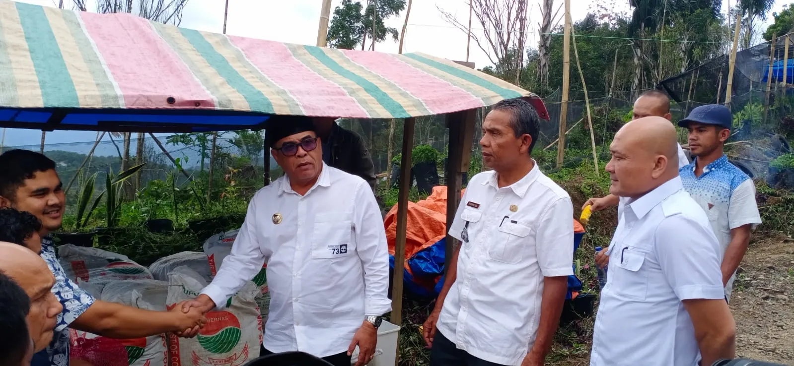 Koptan Mawar Terima Bantuan 6 Ton Bibit Jahe Putih
