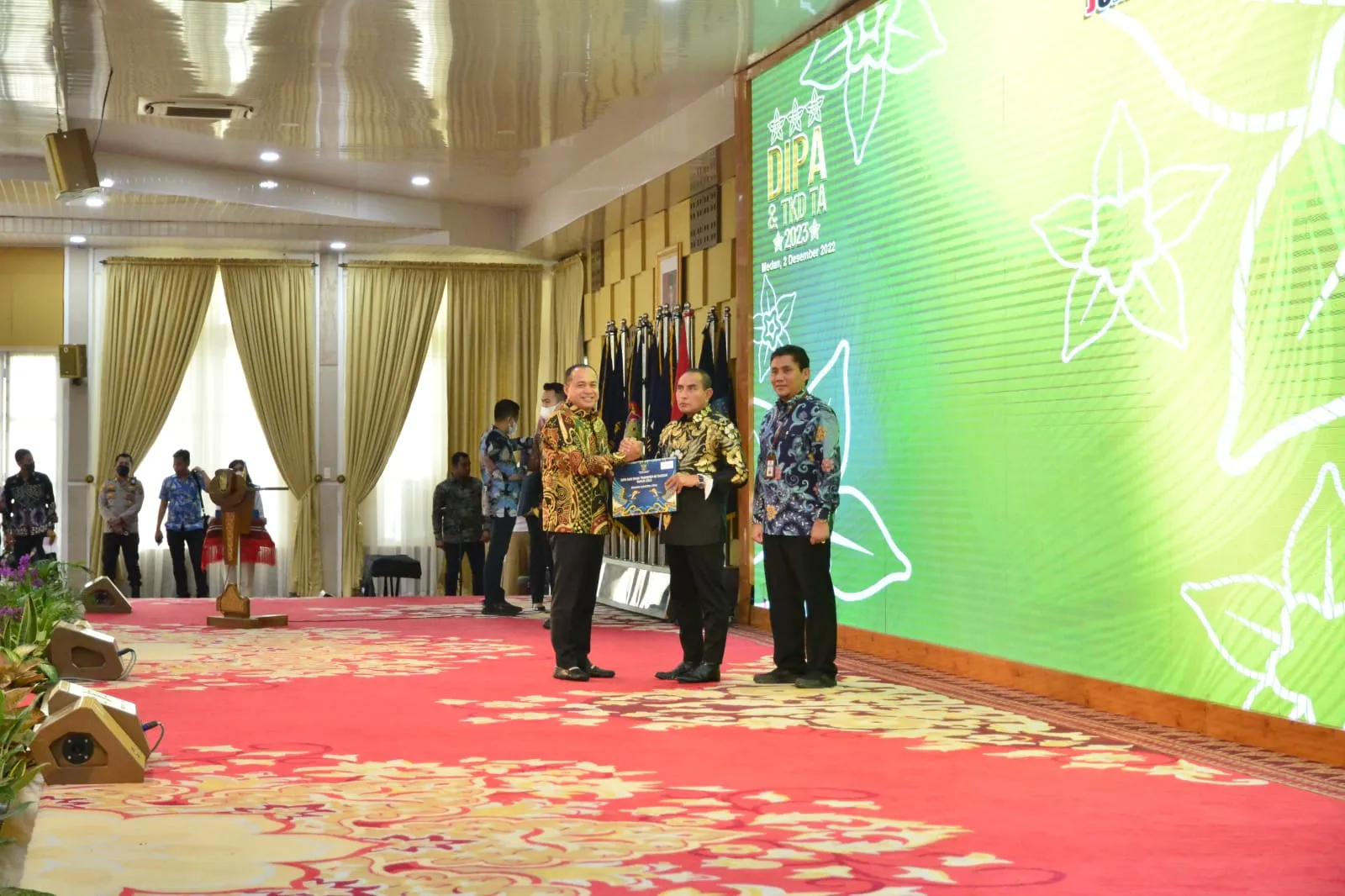 Bupati Batu Bara Terima DIPA & TKD TA 2023