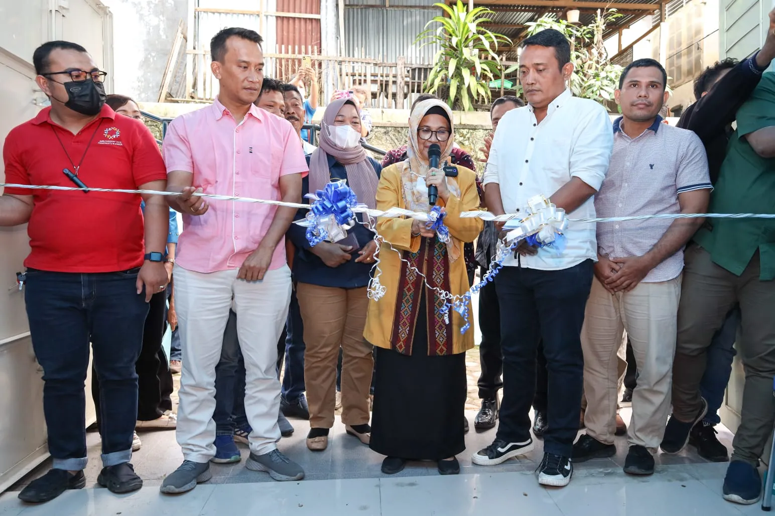 Wali Kota Siantar Resmikan Ruang Media Center Dinas Kominfo