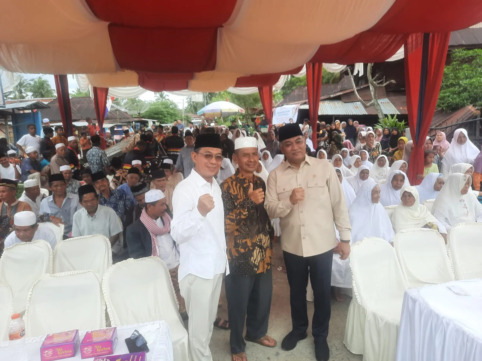 Gus Irawan Dan Harun Musthafa  Tampung Aspirasi Warga Gunungbarani