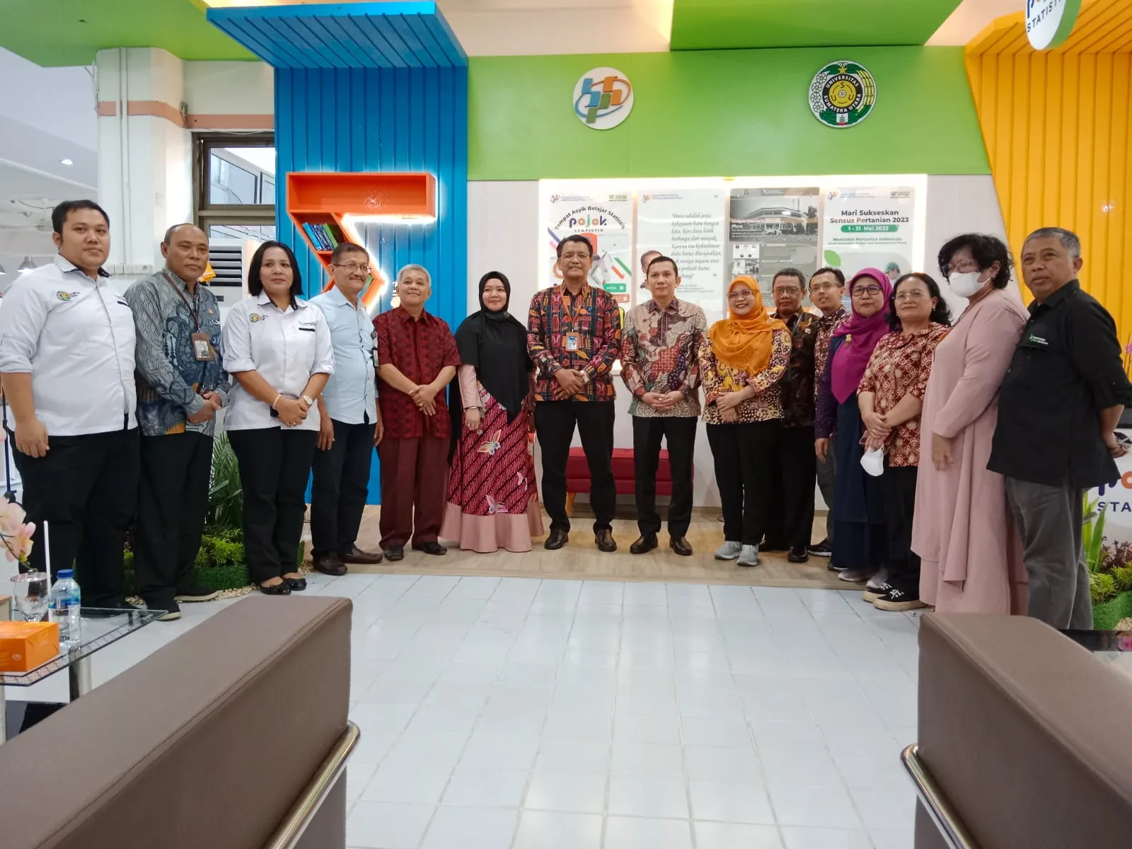 BPS Resmikan Pojok Statistik di USU