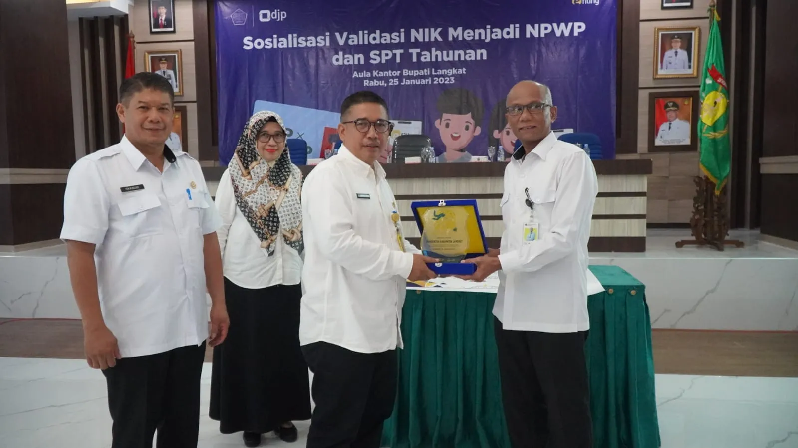 NIK Menjadi NPWP Ditargetkan  31 Maret 2023 Di Langkat