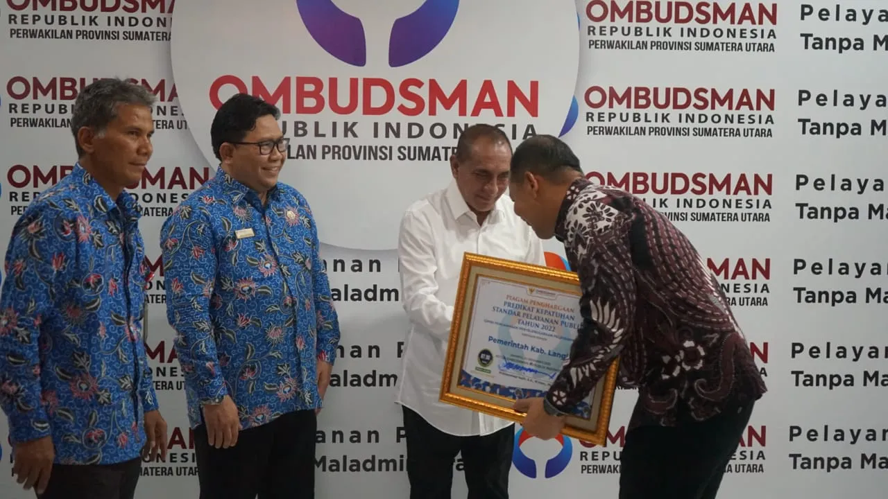 Langkat Peringkat Ke - 5 Penyelenggaraan Pelayanan Publik