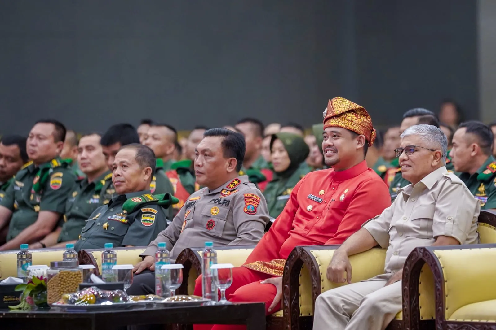 Kehadiran Menhan Prabowo Jadi Penyemangat Babinsa Jaga Keamanan Kota Medan