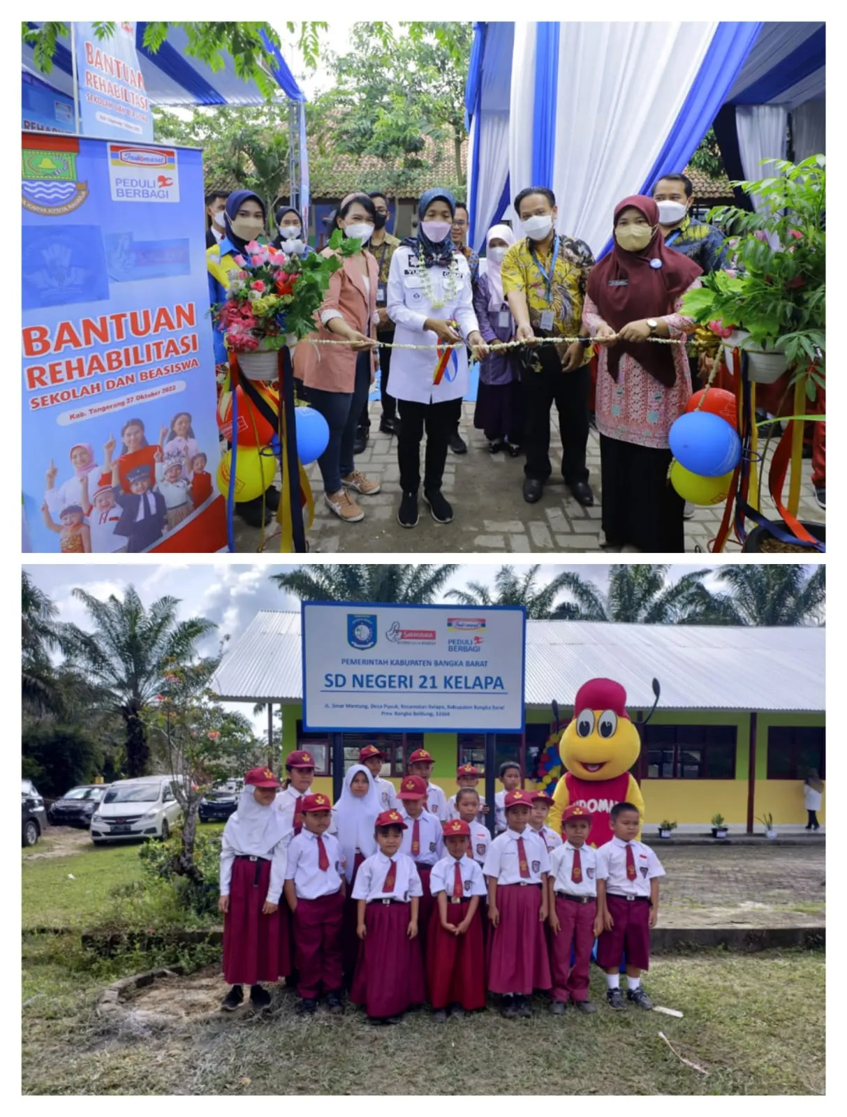 SGM Eksplor - Indomaret Salurkan Bantuan Pendidikan dan Beasiswa