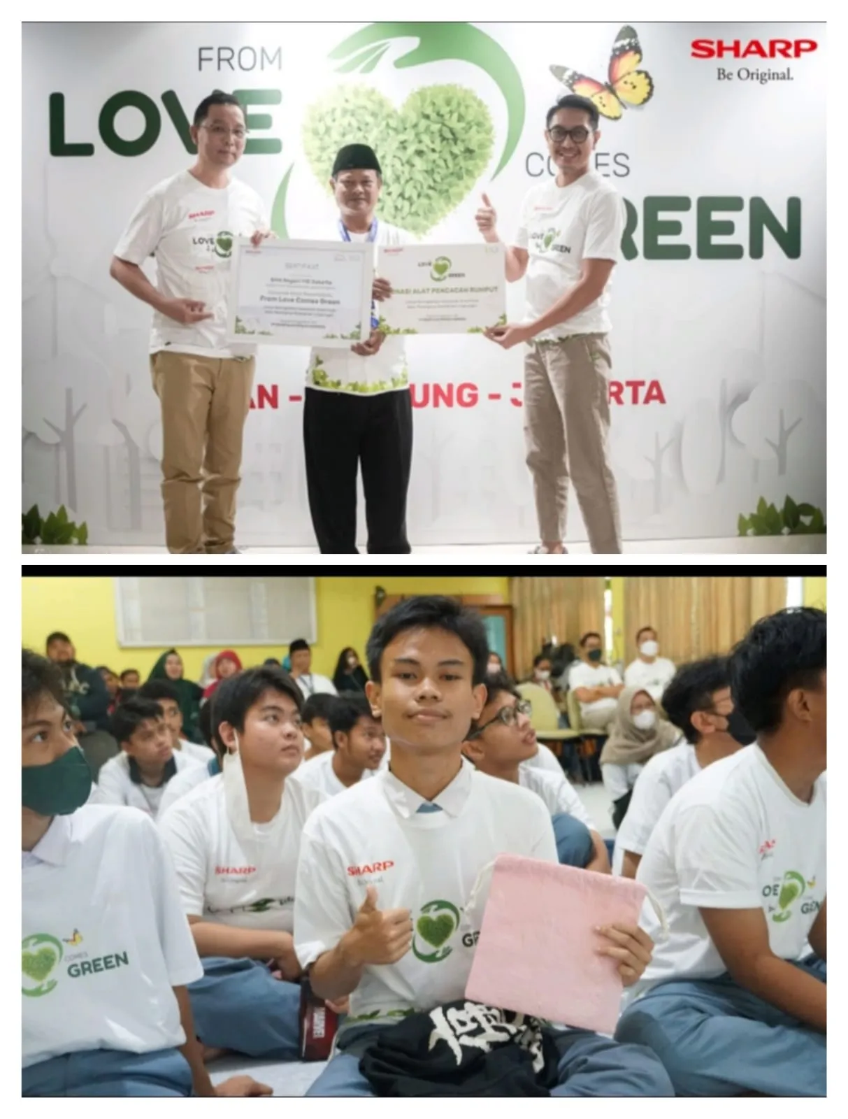 Sharp Kampanye Pelestarian Lingkungan ke Siswa Sekolah