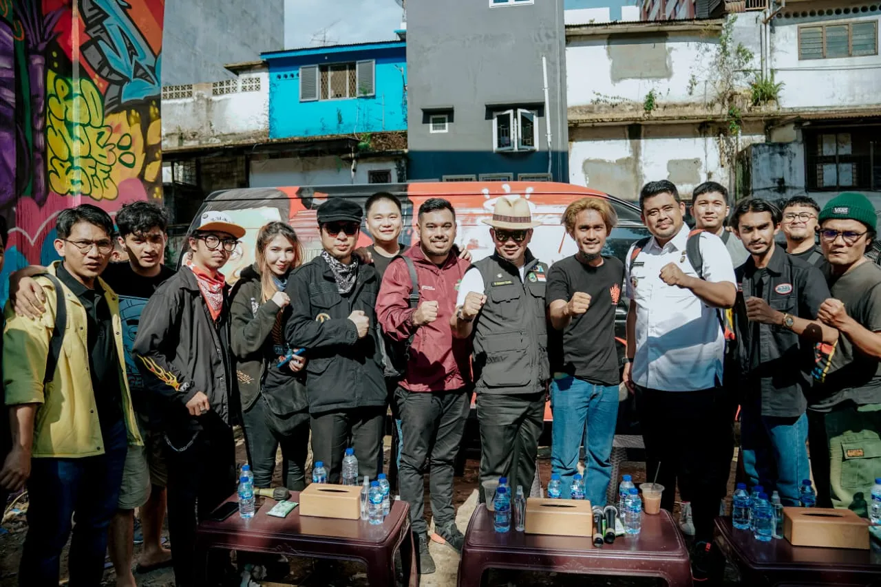 Ridwan Kamil Dukung Bobby Jadikan  Jalan Pegadaian Ruang Kreatif & Kuliner
