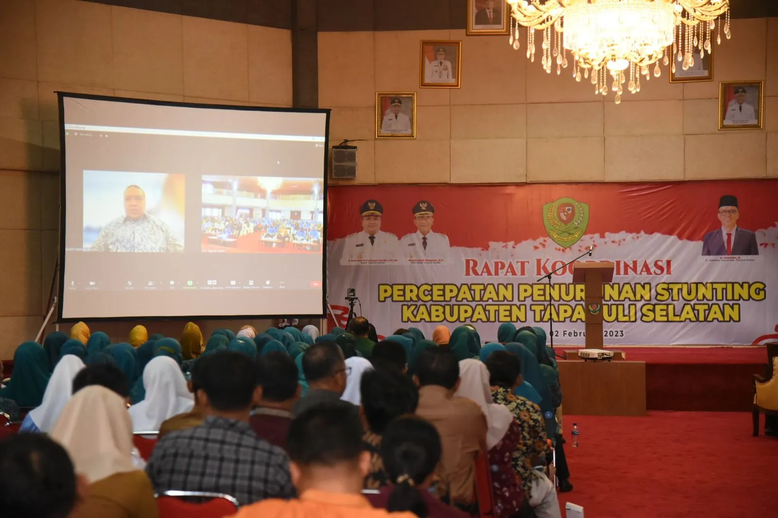 Bupati Tapsel Inginkan Laporan Penurunan Angka Stunting "Day by Day"