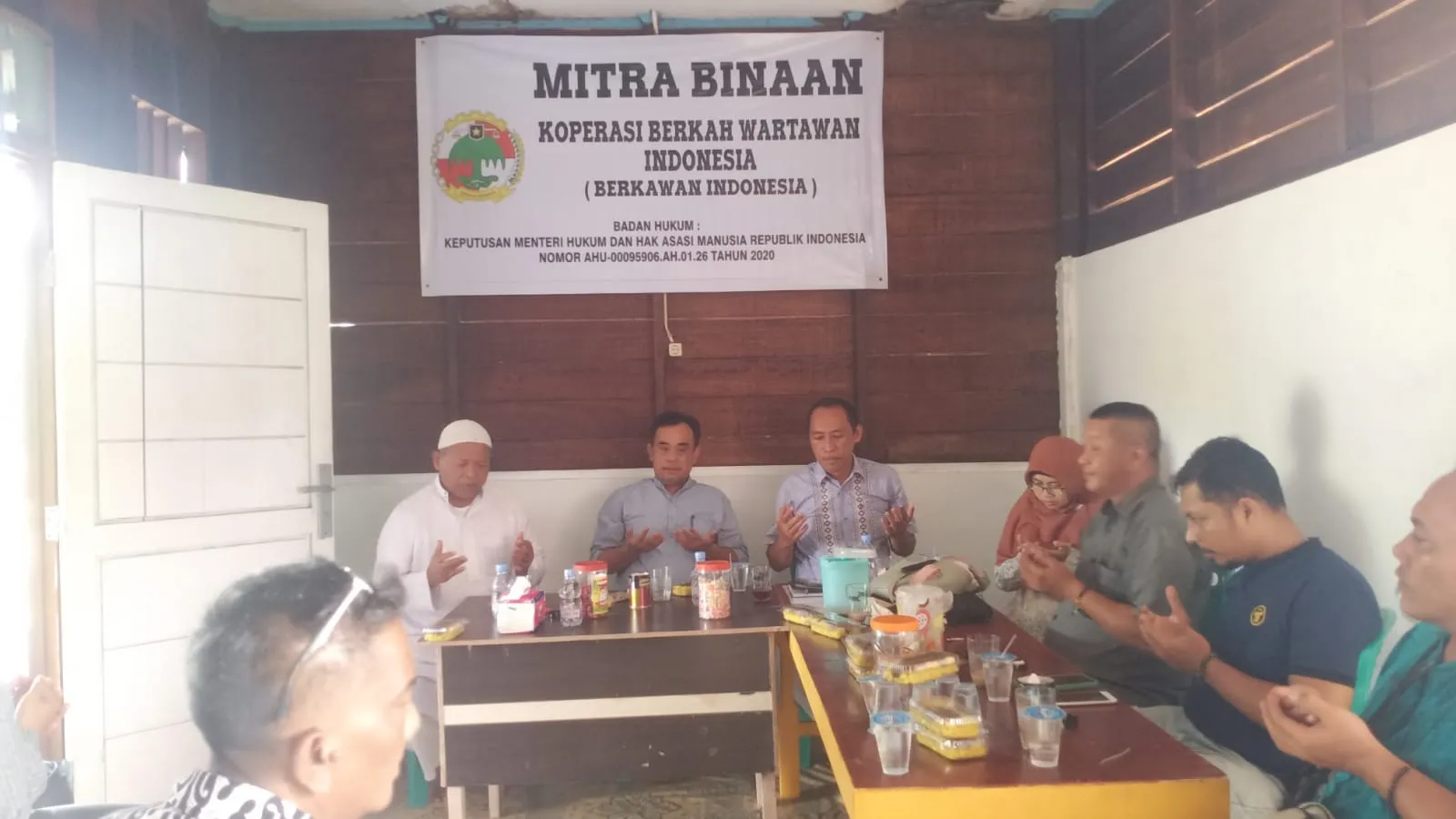 Koperasi Berkah Wartawan Indonesia Tempati Kantor Baru