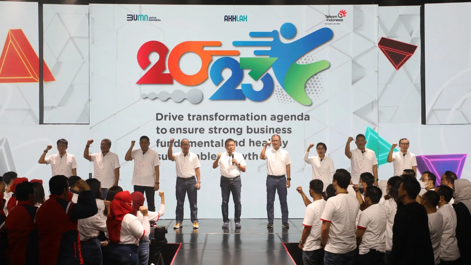 TelkomClick 2023: Kesiapan Kerja Karyawan  Sukseskan Strategi Five Bold Moves