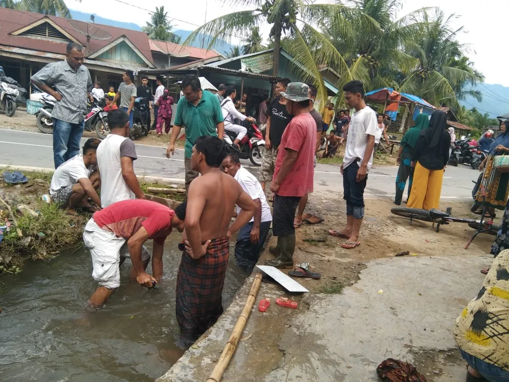 Balita Terjebak Dalam Gorong-Gorong, Meninggal Dunia