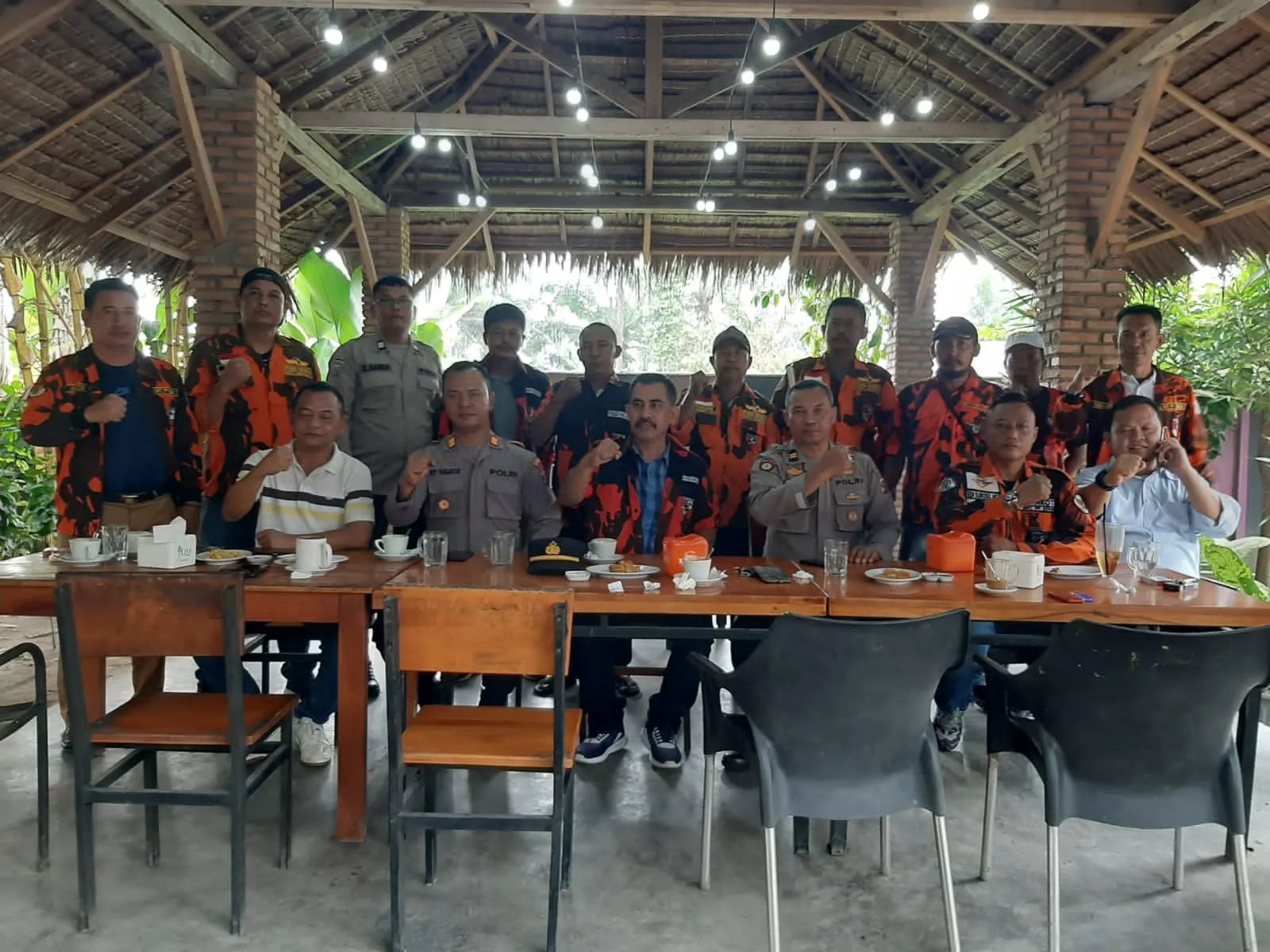 Kapolres Sergai silaturahmi bersama MPC PP Kab.Serdang Bedagai