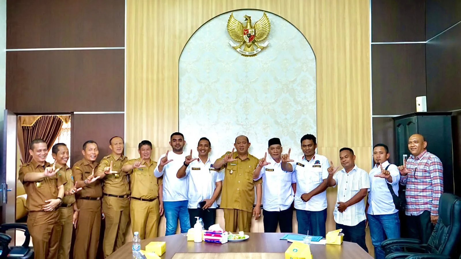 Syah Afandin Terima Audiensi LPM Langkat