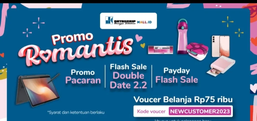Sambut Hari Kasih Sayang,  DatascripMall.ID Hadirkan Promo Pacaran