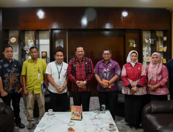Bahas Ketersediaan Bapok, Walikota Sidempuan Bertemu Kepala Bulog