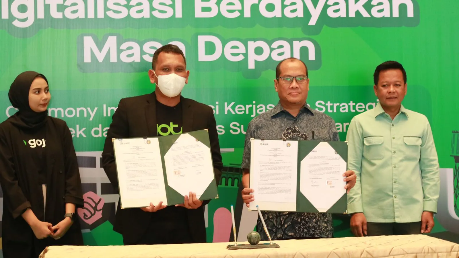 Dorong Mahasiswa Memasuki Ekosistem Digital, Gojek MoU Dengan USU