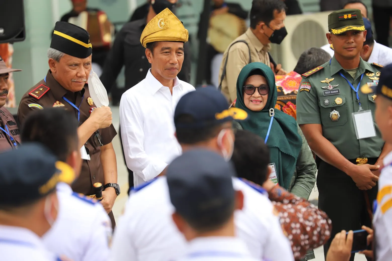 Presiden Jokowi Resmikan Terminal Tanjung Pinggir