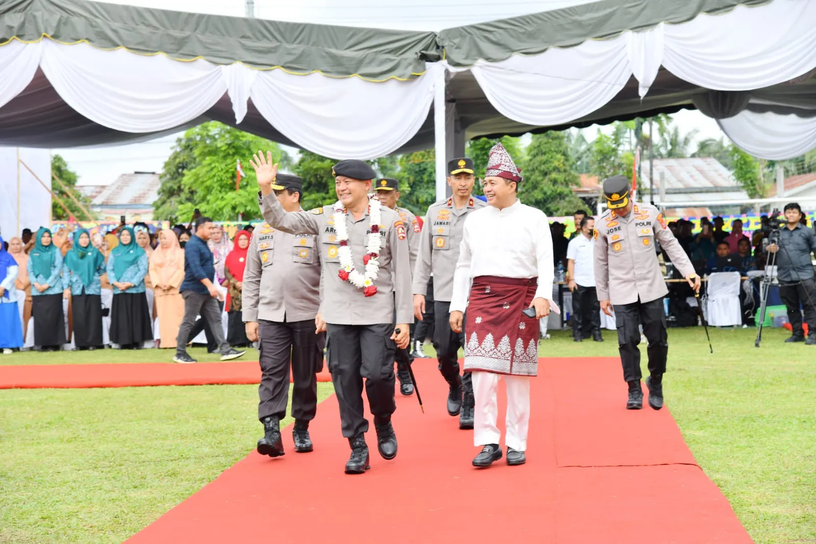 Kabaharkam Polri Kunker Ke Kabupaten Baru Bara