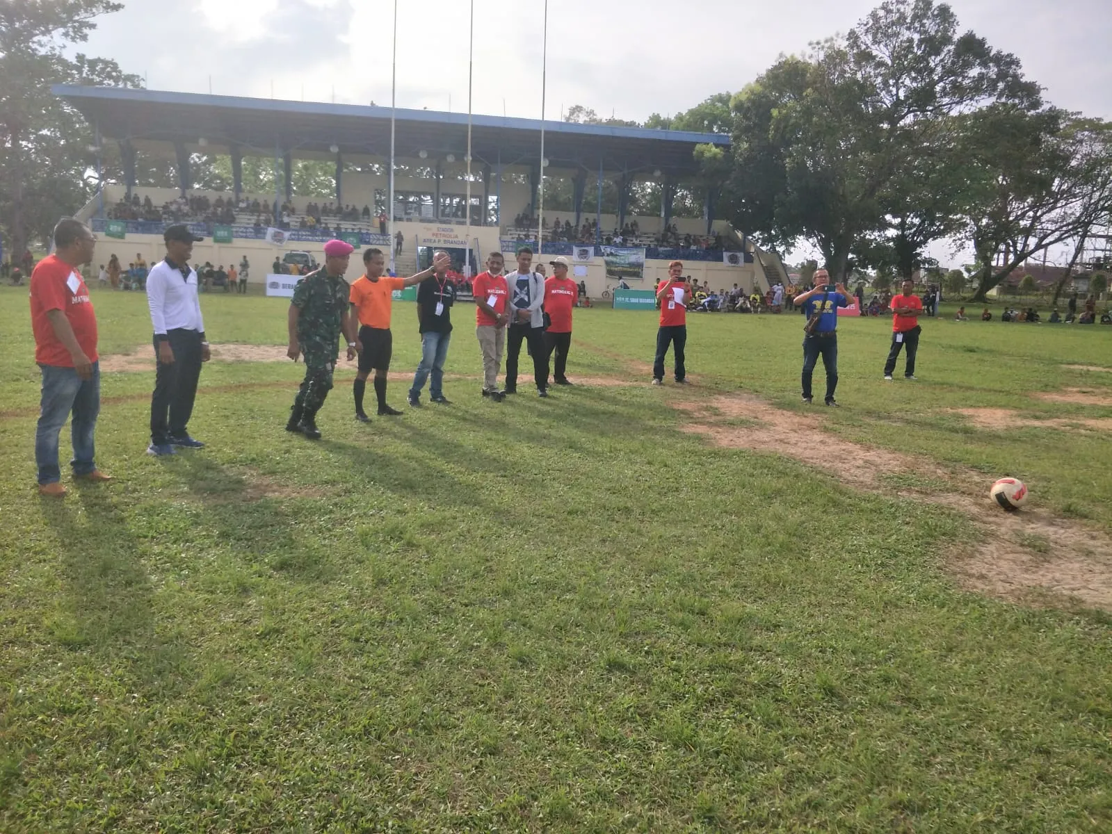 Sinar Brandan Cup II Dibuka Camat Sei Lepan