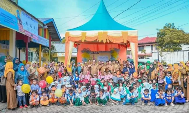 Cegah Kasus Polio VDPV2, Pemko Sidempuan Canangkan Sub Pin Polio Serentak