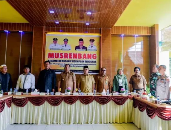 Wali Kota Sidempuan Hadiri Musrenbang Tingkat Kecamatan