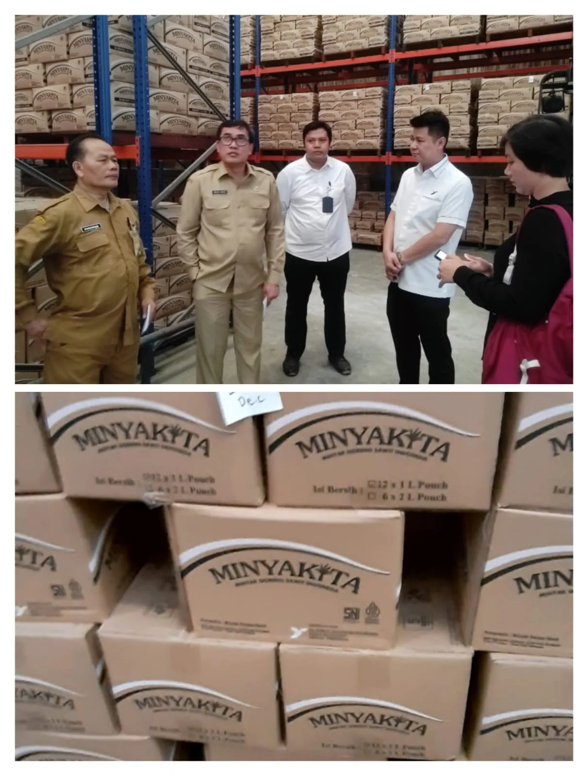 Satgas Pangan Sidak, 7.000 Kardus Minyakita Ditahan Distributor