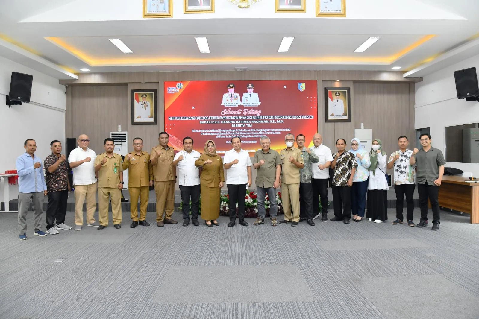 Bupati Zahir Terima Audensi Deputi UMKM RI