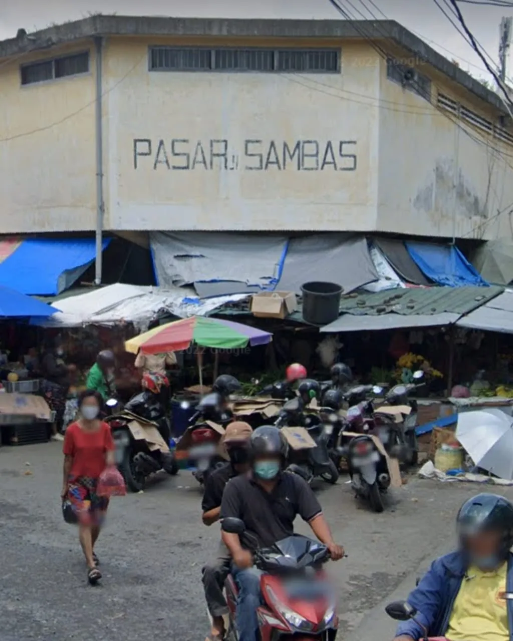 Pedagang Minta PD Pasar Segera Kosongkan Pasar Sambas
