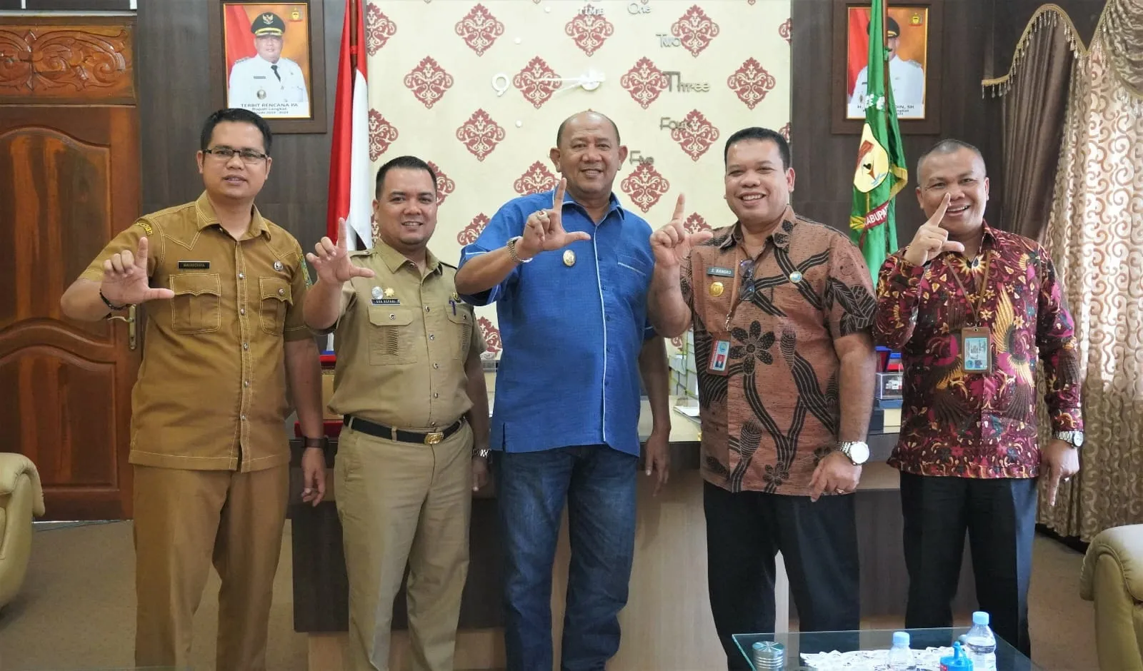 Syah Afandin Terima Silaturrahmi BNNK Langkat