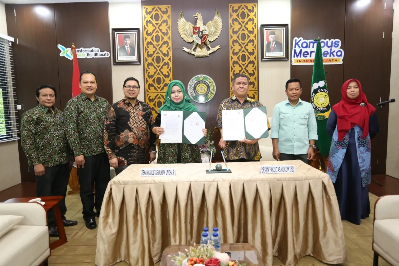 Ciptakan Generasi Unggul, Undhar dan USU Jalin Kerja Sama 